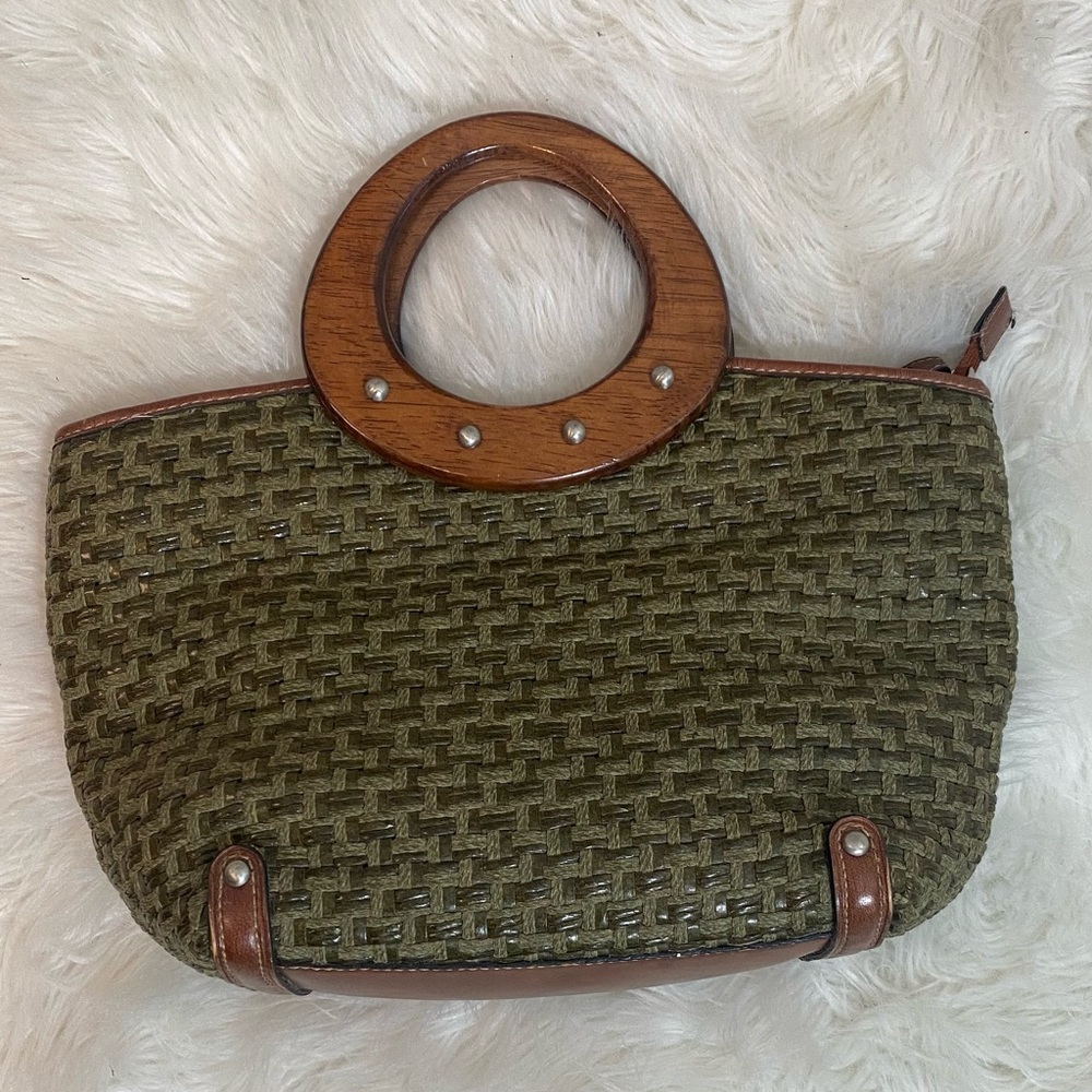 FOSSIL Woven Handbag